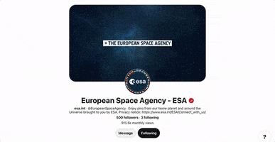Pinterest GIF by European Space Agency - ESA