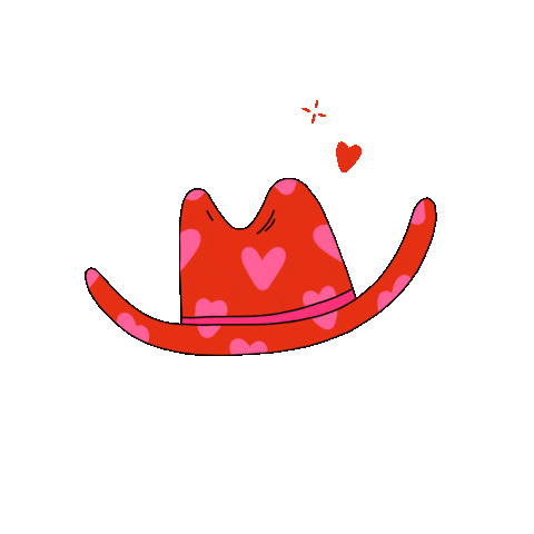 Red Hat Heart Sticker