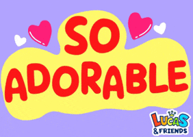 In Love Hearts GIF by Lucas and Friends by RV AppStudios