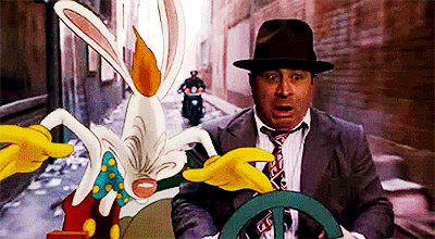 who framed roger rabbit 80s GIF
