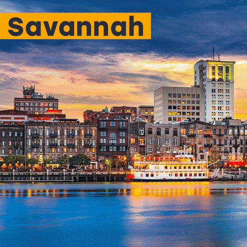 Travel Savannah GIF by Frontdesk Stays