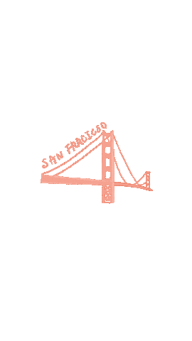 San Francisco California Sticker