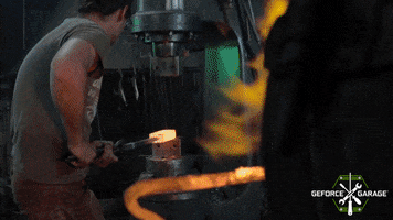 Forging That Works GIF by NVIDIA GeForce