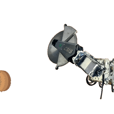 Baggersäge Sticker by Gebrüder Egli Maschinen AG