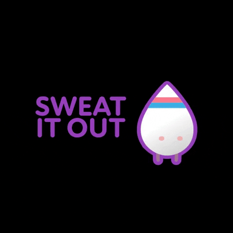 Workout Sweat It Out GIF by Health Promotion Board Singapore