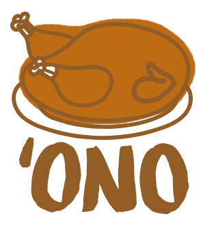 Thanksgiving Ono Sticker by Waianae Comp