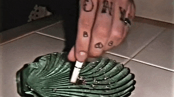 Vintage Smoking GIF by French Police