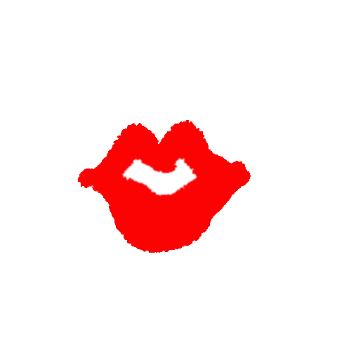 Mouth Kiss Sticker