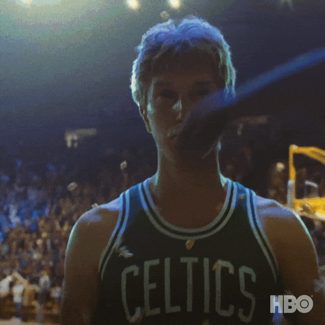 Larry Bird Popcorn GIF by Winning Time: The Rise of the Lakers Dynasty