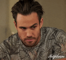 Angry Aaron Brennan GIF by Neighbours (Official TV Show account)
