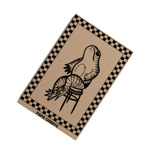 Papa Giraffe Sticker