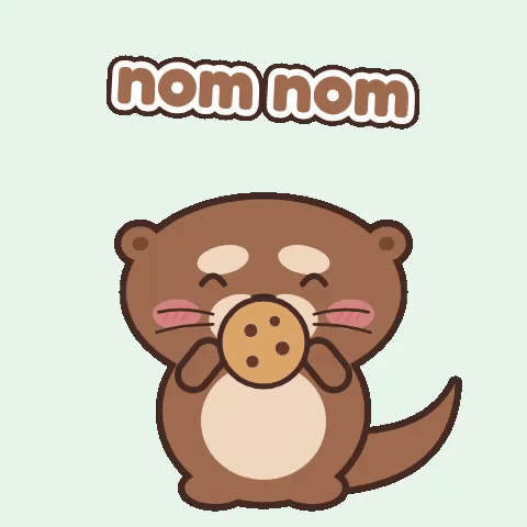 Eating GIF