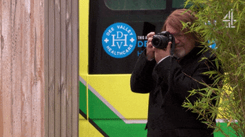 Camera Investigating GIF by Hollyoaks