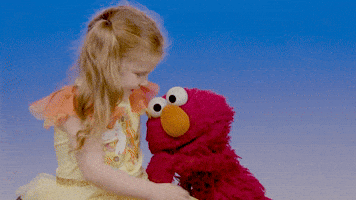 Elmo Hug GIF by Sesame Street