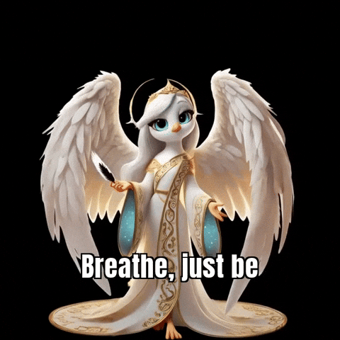 Peace Breathe GIF by thedoveinity
