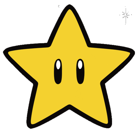 Stars Glowing Sticker