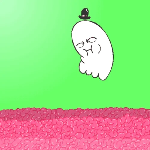 disgusted ghost GIF