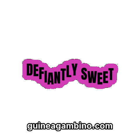 Channel Sticker by Guinea Gambino