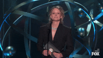 Jodie Foster Presenter GIF by Emmys