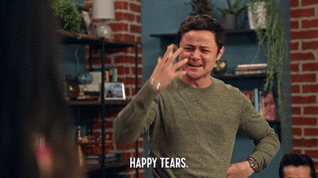 Happy Crying GIFs - Get the best GIF on GIPHY