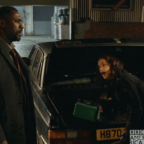 come on luther GIF by BBC America