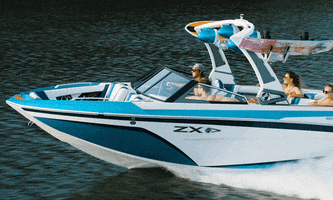 tigeboats surfing boats boating wakeboard GIF