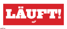 Hamburg Läuft Sticker by Steife Brise
