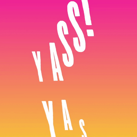Yas Yes GIF by AIDS-Fondet