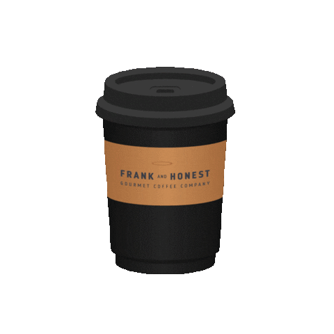 Frank and Honest Coffee Sticker