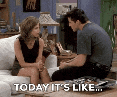Season 2 The One With Ross New Girlfriend GIF by Friends