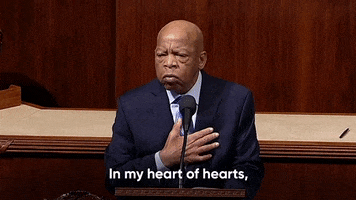 John Lewis Responsibility GIF by When We All Vote