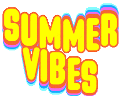 Happy Summer Time Sticker