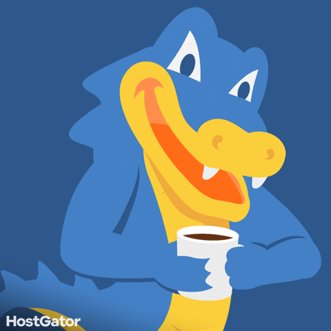 Coffee Time Monday GIF by HostGator