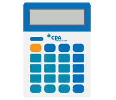 Calculator Accounting Sticker by CPABC