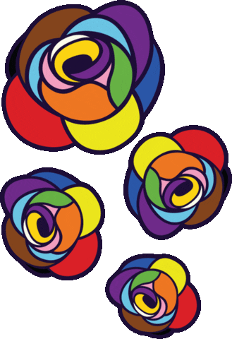 Pride Sticker by minalima