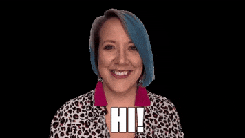 Excited Hello GIF by maddyshine