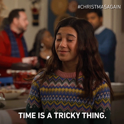 Christmas Day Timing GIF by Disney Channel