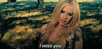 Avril Lavigne Breaking Up GIF