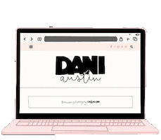 Blog Computer Sticker by Dani Austin