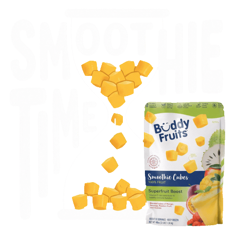 Smoothie Grab And Go Sticker by Buddy Fruits