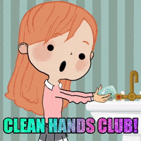 Happy Wash Hands GIF by Mecklenburg County