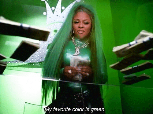 Green Lil Kim GIF - Find & Share on GIPHY