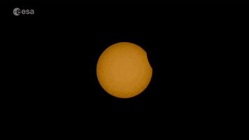europeanspaceagency space sun science moon GIF