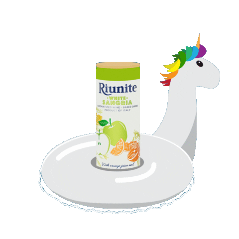 Pool Party Summer Sticker by Riunite