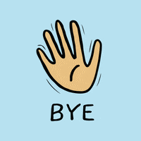 waving goodbye animated gif