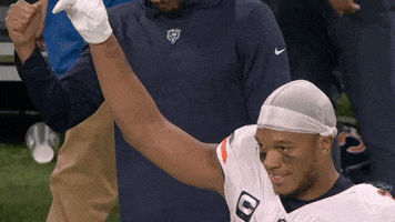 Nfl Smiling GIF by Chicago Bears