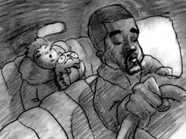 Adam Levine Animation GIF by Kanye West