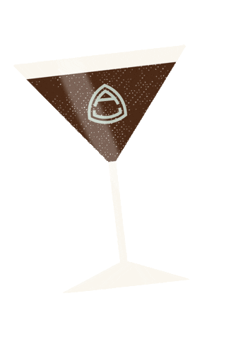 Espresso Martini Coffee Sticker by ArdentUnionVodka