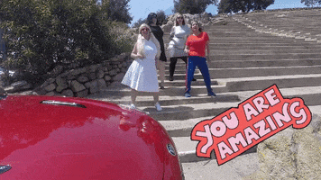 Stairs Dancing GIF by As The Bunny Hops