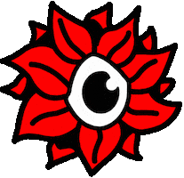Flower Eye Sticker